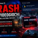 Aggiornamento Windows 11 Crash videogiochi
