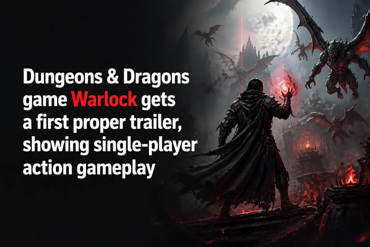 Dungeons & Dragons game Warlock gets a first proper trailer, showing single-player action gameplay