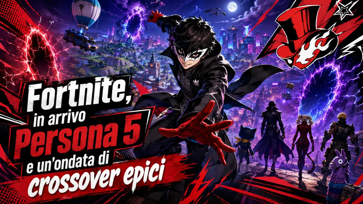 fornite in arrivo persona 5