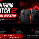 Prezzo aumentato Nintendo Switch 2