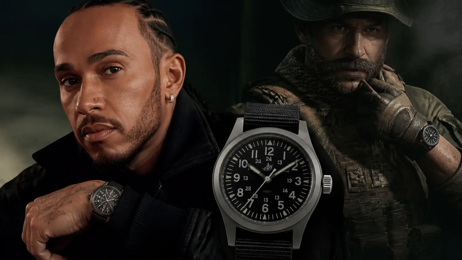 Hamilton e Call of Duty: l'orologio di Captain Price diventa realtà