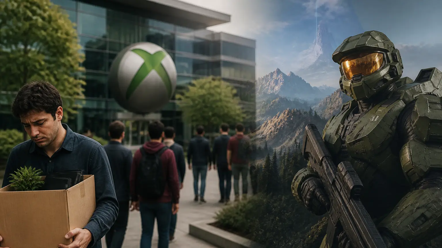 Riorganizzazione Xbox: 268 licenziamenti e la gestione di Halo passa ad Activision